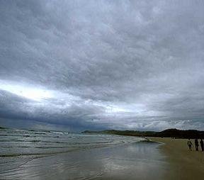 Paisaje de playa en Cantabria
