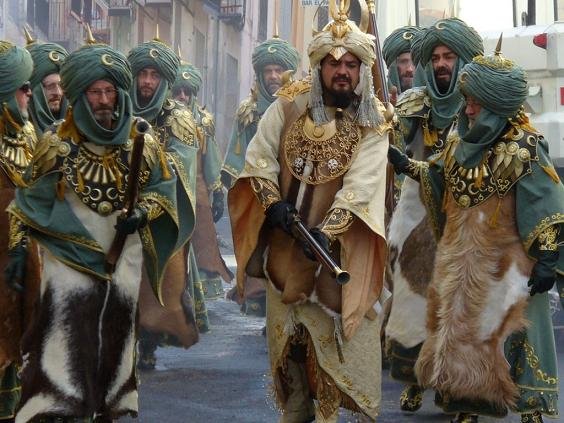 Moros y Cristianos en Alcoy